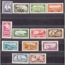Siria Francesa Correo Yvert 154/66 * Mh Ciudades