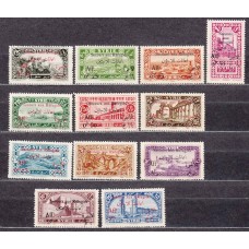 Siria Francesa Correo Yvert 167/78 * Mh 
