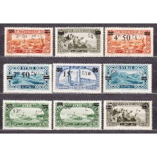 Siria Francesa Correo Yvert 179/87 * Mh 