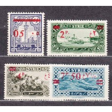 Siria Francesa Correo Yvert 188/91 * Mh 