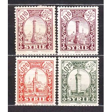 Siria Francesa Correo Yvert 217/20 * Mh 