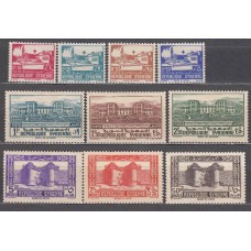 Siria Francesa Correo Yvert 250/59 * Mh Edificios