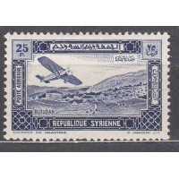 Siria Francesa Aereo Yvert 67 * Mh Avión