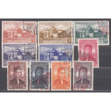 España sueltos 1930 Edifil 547/56 usado