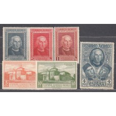 España Sueltos 1930 Edifil 559/64 ** Mnh Hasta el 4 ptas