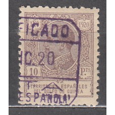 Guinea Sueltos 1920 Edifil 153 usado