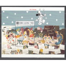 Sierra Leona - Hojas Yvert 179 ** Mnh Walt Disney