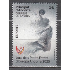 Andorra Española Correo 2025 ** Mnh Jocs Petits Estats de Europa - Deportes