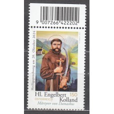 Austria Correo 2025 Yvert 3730 ** Mnh San Engelbert