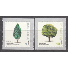 Austria Correo 2025 ** Mnh adhesivo de bobina - Flora - Arboles