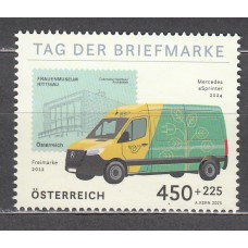Austria Correo 2025 ** Mnh Dia del Sello 