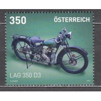 Austria Correo 2025 ** Mnh Motocicleta