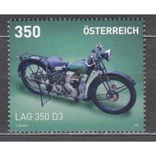 Austria Correo 2025 ** Mnh Motocicleta