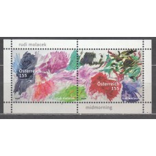 Austria Correo 2025 ** Mnh Pinturas Rudi Molacek