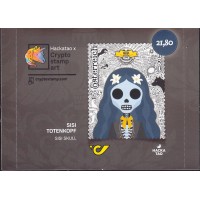 Austria cry adhesivo Yvert 22 ** Mnh Emperatriz Sissi Craneo
