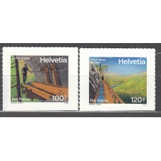 Suiza Correo 2025 ** Mnh Pro Patria 2025