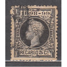 España Reinado Alfonso XIII 1898 Edifil 240 usado  Bonito