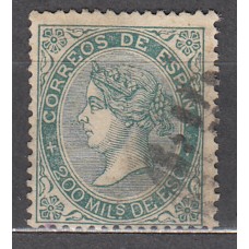 España Clásicos 1868 Edifil 100 Usado