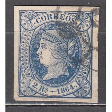 España Clásicos 1864 Edifil 68 usado