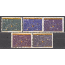Paraguay - Correo 1962 Yvert 699/703 ** Mnh Astrofilatelia