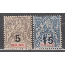 Indochina - Correo Yvert 22/23 * Mh
