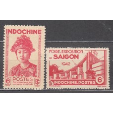 Indochina - Correo Yvert 230/31 * Mh 