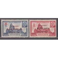 Indochina - Correo Yvert 294/95 ** Mnh 