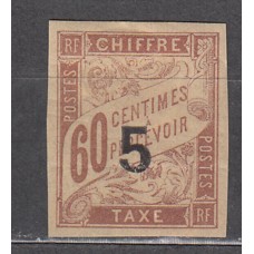 Indochina - Taxa Yvert 1 * Mh