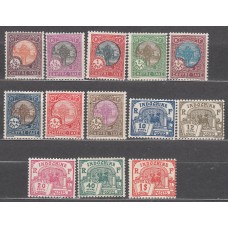Indochina - Taxa Yvert 44/56 * Mh 