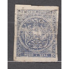 Ecuador - Correo 1865 Yvert 1 usado