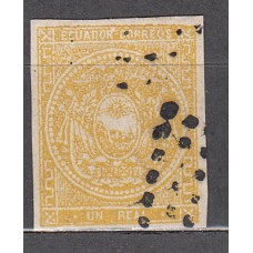 Ecuador - Correo 1865 Yvert 3 usado