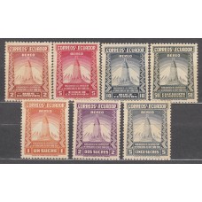 Ecuador - Aereo Yvert 82/88 ** Mnh 