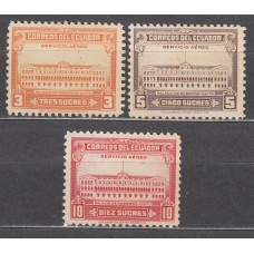 Ecuador - Aereo Yvert 139/41 ** Mnh 