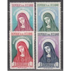 Ecuador - Aereo Yvert 228/31 ** Mnh Religion