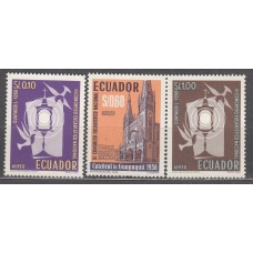 Ecuador - Aereo Yvert 324/26 ** Mnh