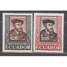 Ecuador - Aereo Yvert 334/35 ** Mnh Personaje