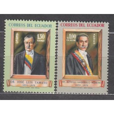 Ecuador - Aereo Yvert 344/45 ** Mnh Personaje