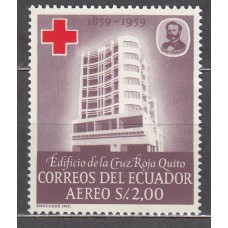 Ecuador - Aereo Yvert 376 ** Mnh Cruz Roja
