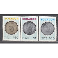 Ecuador - Aereo Yvert 575/77 ** Mnh Numismatica