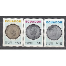 Ecuador - Aereo Yvert 575/77 ** Mnh Numismatica