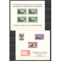 Ecuador - Hojas Yvert 3/4 (*) Mng 