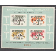 Ecuador - Hojas Yvert 9 ** Mnh 