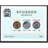 Ecuador - Hojas Yvert 23 ** Mnh Numismatica