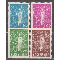 Mozambique Correo Yvert 380/83 ** Mnh Virgen de Fatima