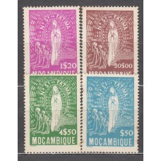 Mozambique Correo Yvert 380/83 (*) Mng Virgen de Fatima