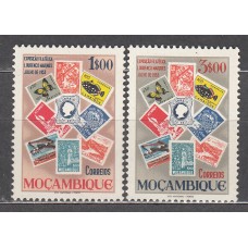 Mozambique Correo Yvert 439/40 ** Mnh Exposición Filatelica
