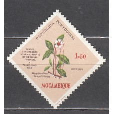 Mozambique Correo Yvert 459 ** Mnh Flores