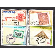 Mozambique Correo Yvert 979/82 ** Mnh Dia del Sello