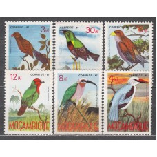 Mozambique Correo Yvert 1059/64 ** Mnh Fauna - Aves