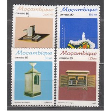 Mozambique Correo Yvert 1146/49 ** Mnh Intrumento Meterologicos 